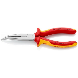 Knipex 26 26 200 Pliers Side Cutting Snipe Nose Side Cutter Bent Nose chrome-pla